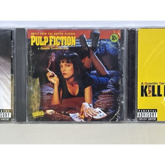 Quentin Tarantino Soundtrack Bundle – Kill Bill Death Proof Pulp Fiction (Lot) - Picture 3 of 16